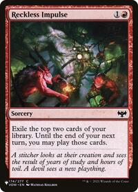 Reckless Impulse (174/277) [The List Reprints]