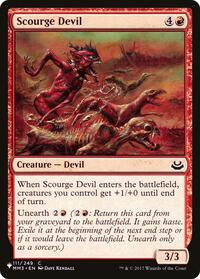Scourge Devil (111/249) [The List Reprints]