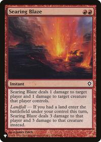 Searing Blaze (90/145) [The List Reprints]
