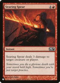 Searing Spear (147/249) [The List Reprints]