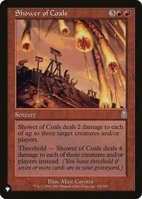 Shower of Coals (221/350) [The List Reprints]
