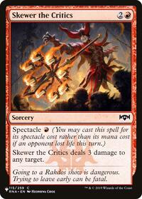 Skewer the Critics (115/259) [The List Reprints]