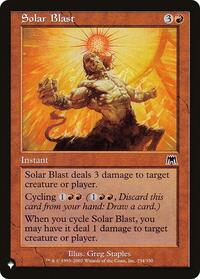 Solar Blast (234/350) [The List Reprints]