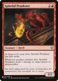 Spiteful Prankster (026/078) [The List Reprints]