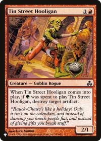 Tin Street Hooligan (78/165) [The List Reprints]