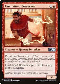 Unchained Berserker (164/280) [The List Reprints]
