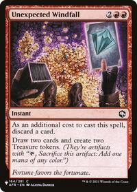 Unexpected Windfall (164/281) [The List Reprints]