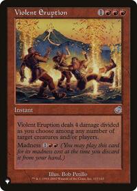 Violent Eruption (117/143) [The List Reprints]
