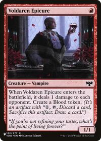 Voldaren Epicure (182/277) [The List Reprints]