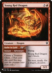 Young Red Dragon (210/361) [The List Reprints]