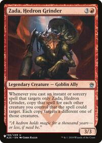 Zada, Hedron Grinder (156/249) [The List Reprints]