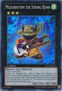 Muzurhythm the String Djinn (YS12-EN040) [Starter Deck: Xyz Symphony]