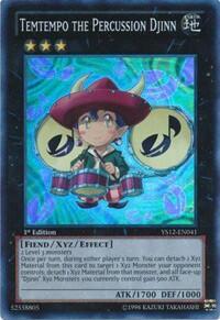 Temtempo the Percussion Djinn (YS12-EN041) [Starter Deck: Xyz Symphony]