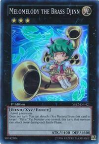 Melomelody the Brass Djinn (YS12-EN042) [Starter Deck: Xyz Symphony]