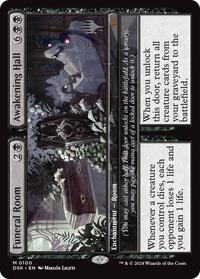 Funeral Room // Awakening Hall (100) [Promo Pack: Duskmourn: House of Horror]