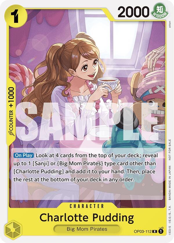 Charlotte Pudding (Tournament Pack 2024 Oct.-Dec.) (OP03-112) [One Piece Promotion Cards]