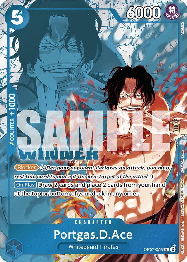 Portgas.D.Ace (Winner Pack 2024 Oct.-Dec.) (OP07-053) [One Piece Promotion Cards]