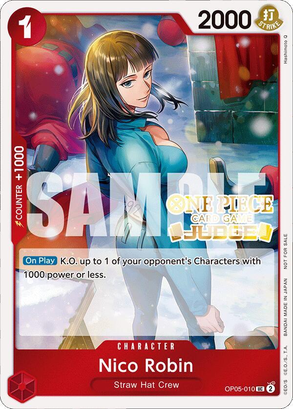 Nico Robin (Judge Pack Vol. 4) (OP05-010) [One Piece Promotion Cards]
