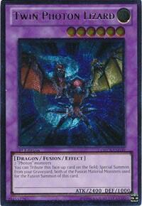 Twin Photon Lizard (UTR) (ORCS-EN039) [Order of Chaos]