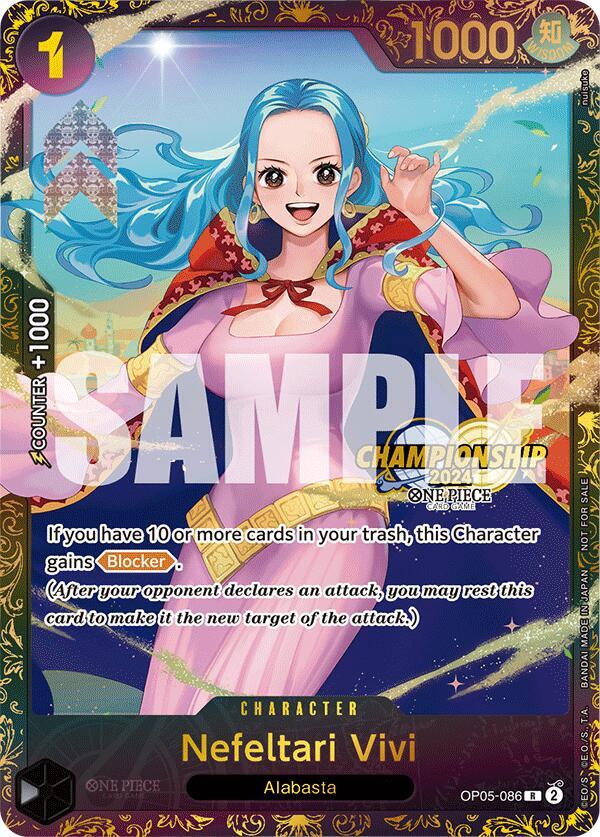 Nefeltari Vivi (October Championship 2024 Store Regionals) (OP05-086) [One Piece Promotion Cards]