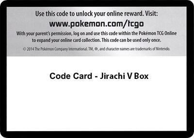Code Card - Jirachi V Box [Miscellaneous Cards & Products]