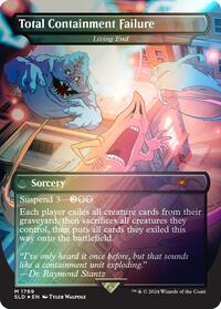 Total Containment Failure - Living End (Rainbow Foil) (1769) [Secret Lair Drop Series]