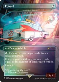 Ecto-1 - Unlicensed Hearse (Rainbow Foil) (1772) [Secret Lair Drop Series]