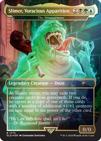 Slimer, Voracious Apparition - The Mimeoplasm (Rainbow Foil) (1773) [Secret Lair Drop Series]