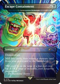 Escape Containment - Incarnation Technique (Rainbow Foil) (1776) [Secret Lair Drop Series]