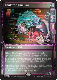 Cauldron Familiar (Rainbow Foil) (1759) [Secret Lair Drop Series]