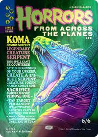 Koma, Cosmos Serpent (Rainbow Foil) (1765) [Secret Lair Drop Series]