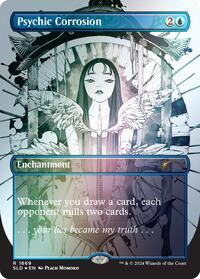 Psychic Corrosion (Rainbow Foil) (1669) [Secret Lair Drop Series]