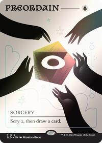 Preordain (1719) (Rainbow Foil) (1719) [Secret Lair Drop Series]