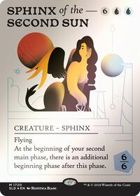 Sphinx of the Second Sun (Rainbow Foil) (1720) [Secret Lair Drop Series]