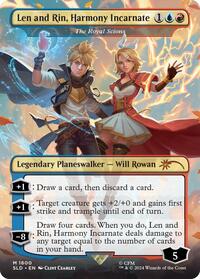 Len and Rin, Harmony Incarnate - The Royal Scions (1600) [Secret Lair Drop Series]