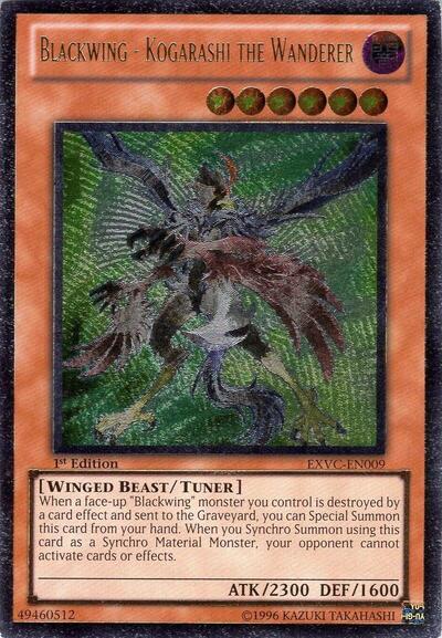 Blackwing - Kogarashi the Wanderer (UTR) (EXVC-EN009) [Extreme Victory]