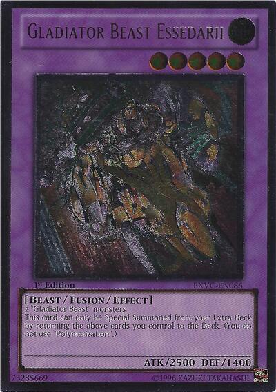 Gladiator Beast Essedarii (UTR) (EXVC-EN086) [Extreme Victory]
