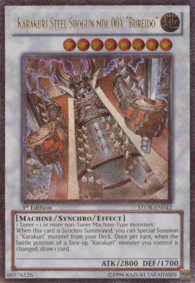 Karakuri Steel Shogun mdl 00X "Bureido" (UTR) (STOR-EN042) [Storm of Ragnarok]