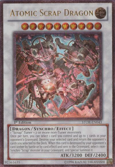 Atomic Scrap Dragon (UTR) (STOR-EN043) [Storm of Ragnarok]