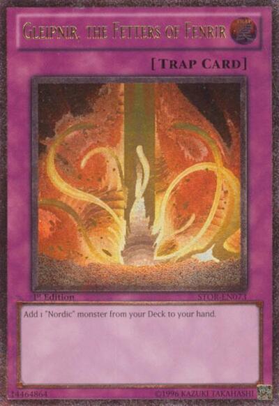 Gleipnir, the Fetters of Fenrir (UTR) (STOR-EN073) [Storm of Ragnarok]