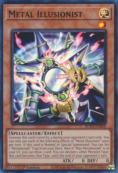 Metal Illusionist (ROTA-EN008) [Rage of the Abyss]
