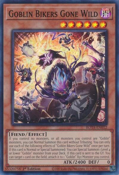 Goblin Bikers Gone Wild (ROTA-EN012) [Rage of the Abyss]
