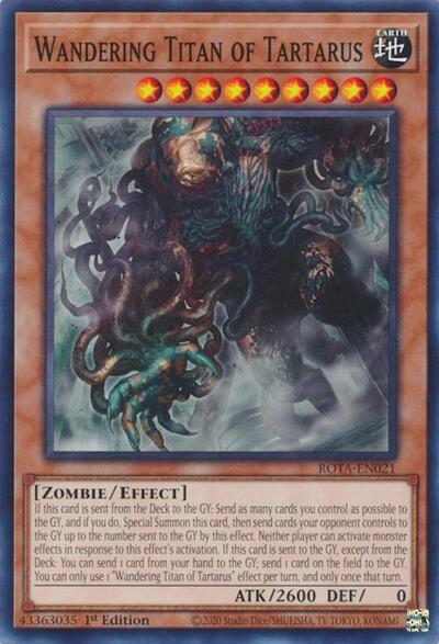 Wandering Titan of Tartarus (ROTA-EN021) [Rage of the Abyss]