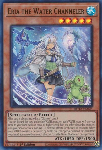 Eria the Water Channeler (ROTA-EN023) [Rage of the Abyss]