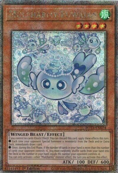 Mulcharmy Fuwalos (Quarter Century Secret Rare) (ROTA-EN024) [Rage of the Abyss]