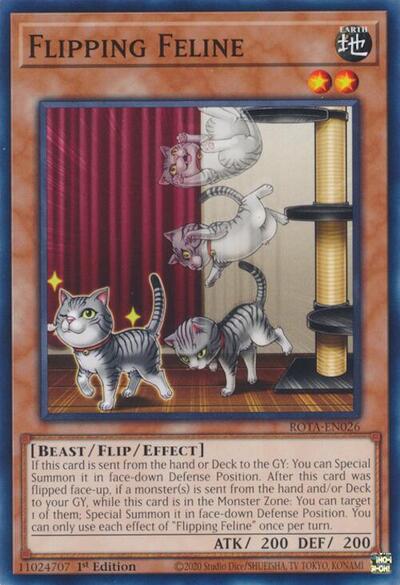 Flipping Feline (ROTA-EN026) [Rage of the Abyss]