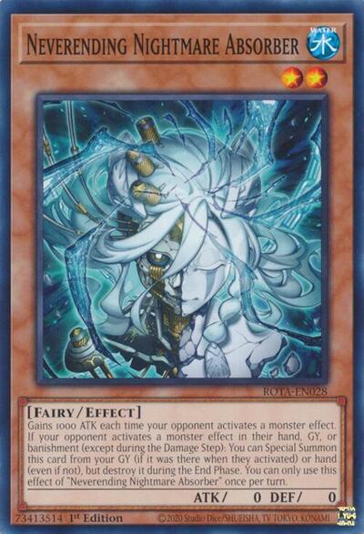 Neverending Nightmare Absorber (ROTA-EN028) [Rage of the Abyss]