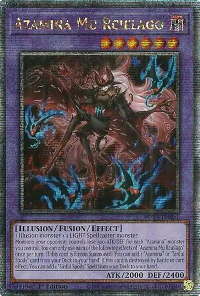 Azamina Mu Rcielago (Quarter Century Secret Rare) (ROTA-EN031) [Rage of the Abyss]