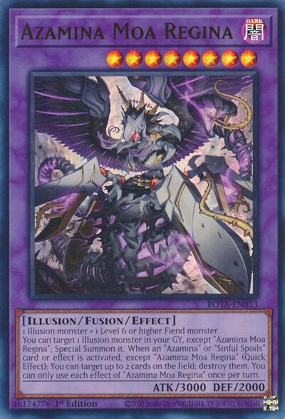 Azamina Moa Regina (ROTA-EN033) [Rage of the Abyss]