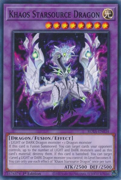 Khaos Starsource Dragon (ROTA-EN034) [Rage of the Abyss]